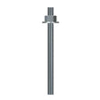 Simpson Strong-Tie RFB#6X10.5HDG (3/4 in. x 10-1/2 in.) Hot-Dip Galvanized Retrofit Bolt