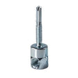 Simpson Strong-Tie RSH25112-5 (#12-20 x 1-1/2" x 1/4") Horizontal Steel Rod Hanger Zinc-Plated Carbon Steel (25 Pack)