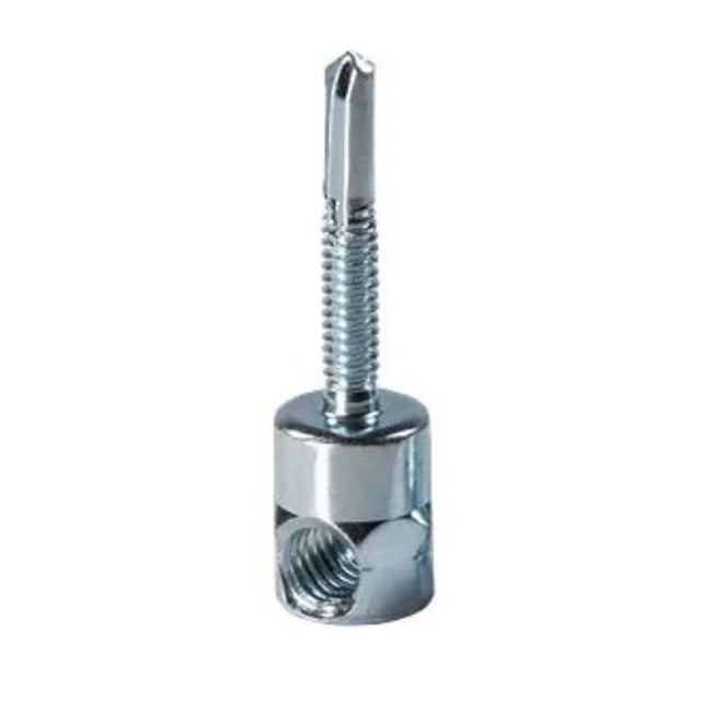 Simpson Strong-Tie RSH25112-5 (#12-20 x 1-1/2" x 1/4") Horizontal Steel Rod Hanger Zinc-Plated Carbon Steel (25 Pack)
