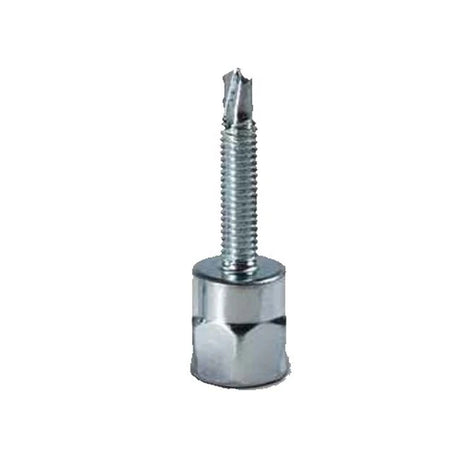 Simpson Strong-Tie RSV25100 (1/4" x 1", 1/4") Steel Rod Hanger Vertical Threaded Anchor for Rod (25 Pack)