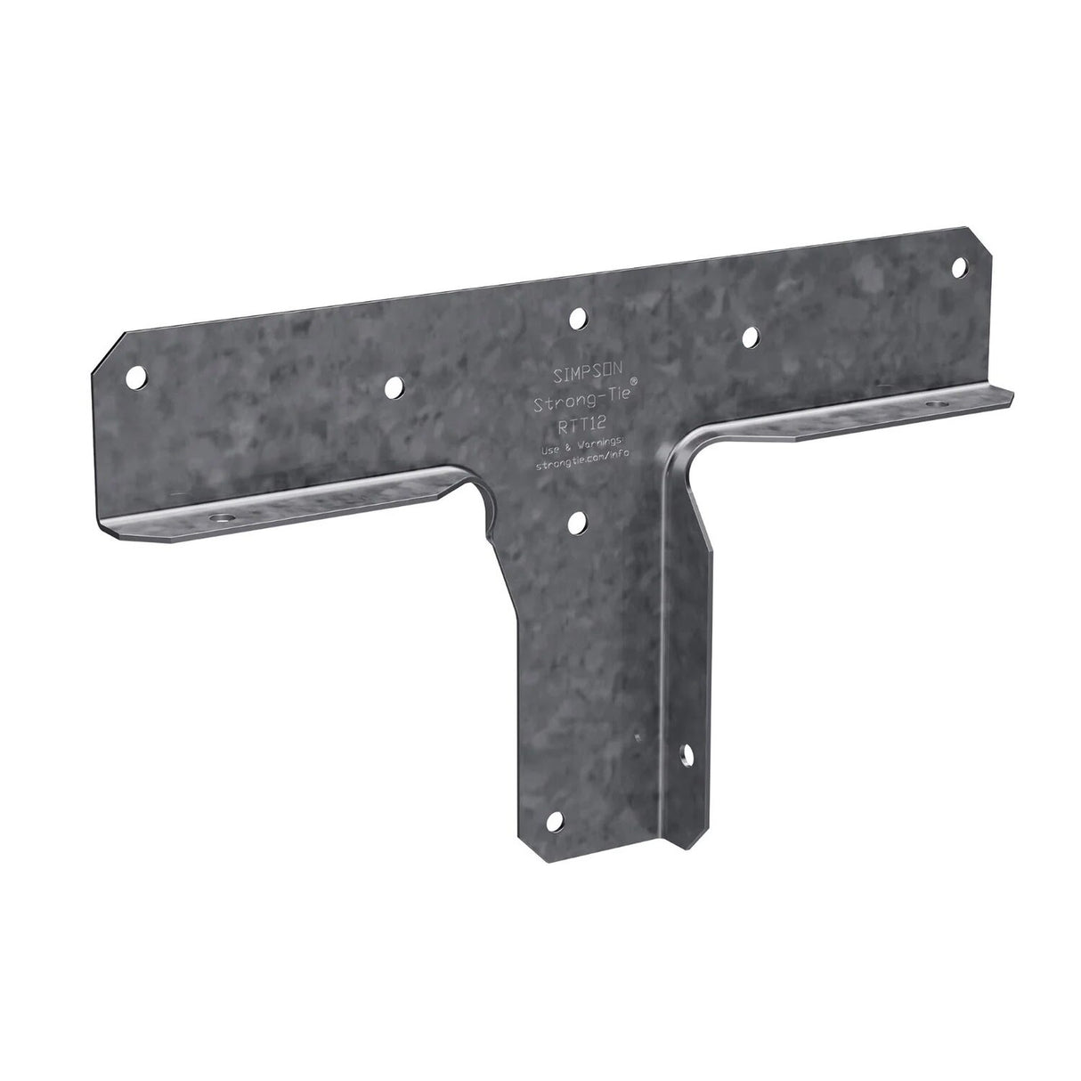 Simpson Strong-Tie RTT12 (18-Gauge) Rigid Tie Connector for 2x Post, 1x Joist, Galvanized