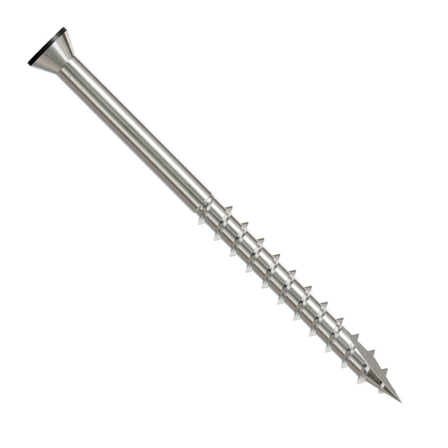 Simpson Strong-Tie S07225FT70WH01 (#7 x 2-1/4") Trim-Head Screw, 6-Lobe Drive, T15 Type 305, White (70 Pack)
