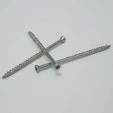 Simpson Strong-Tie S07300FB1 (#7 x 3") Trim-Head Screw, Square Drive Type 305 Stainless Steel (1 lb. Tub) - 2