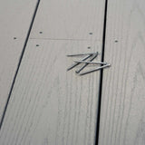 Simpson Strong-Tie S07300FB5 (#7 x 3") Trim-Head Screw, Square Drive, Type 305 Stainless Steel (5 lb. Tub) - 3