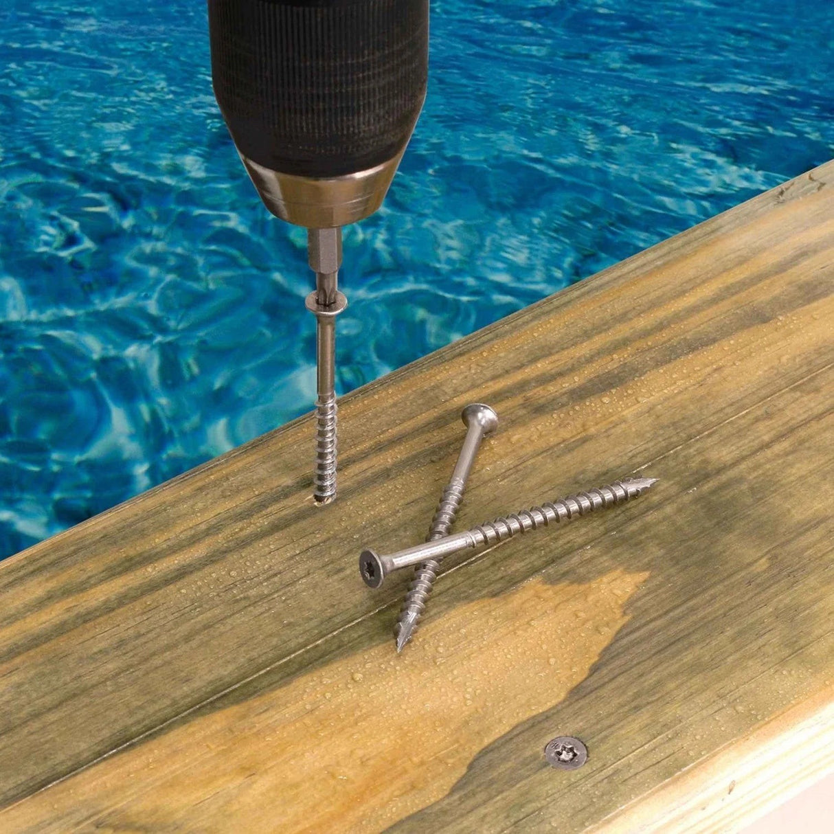 Simpson Strong-Tie S10250DT1 (#10 x 2-1/2") Bugle-Head Wood Screw, 6-Lobe Drive, Type 305 (1 lb. Tub) - 2