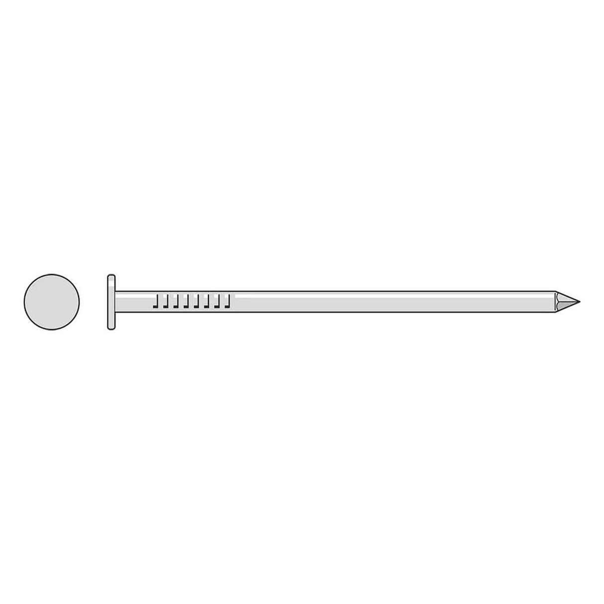 Simpson Strong-Tie S10CN5 (3" x 0.148") Common Nail Smooth Shank Type 304 Stainless Steel (5 lb. Tub) - 2