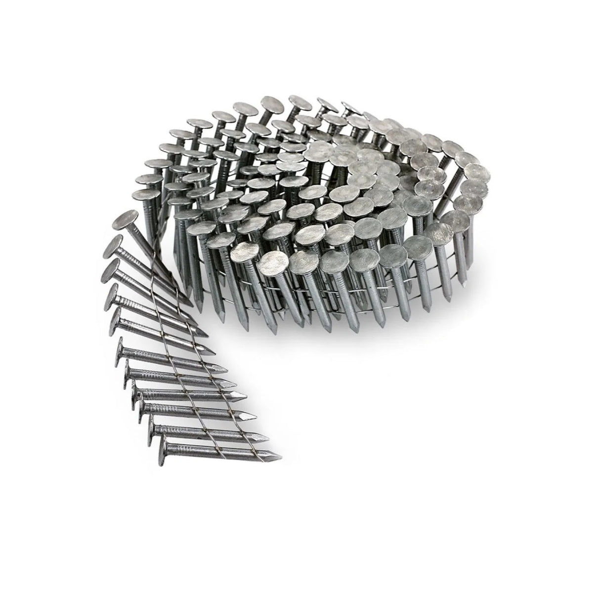 Simpson Strong-Tie S11N175RNJ (1-3/4") 11 Gauge 15 Degree Wire Coil Full Round Head Smooth-Shank Roofing Nail (2400 Pack)