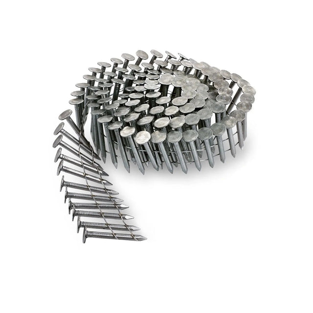 Simpson Strong-Tie S11N175RNJ (1-3/4") 11 Gauge 15 Degree Wire Coil Full Round Head Smooth-Shank Roofing Nail (2400 Pack)