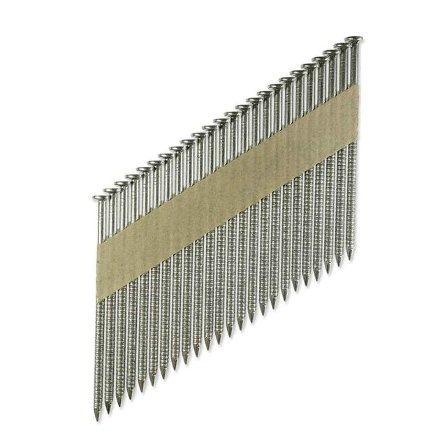Simpson Strong-Tie S12A237T31 (2-3/8 in.) Paper Tape Clipped Head Ring-Shank Nail - 304 Stainless Steel (1000 Pack)