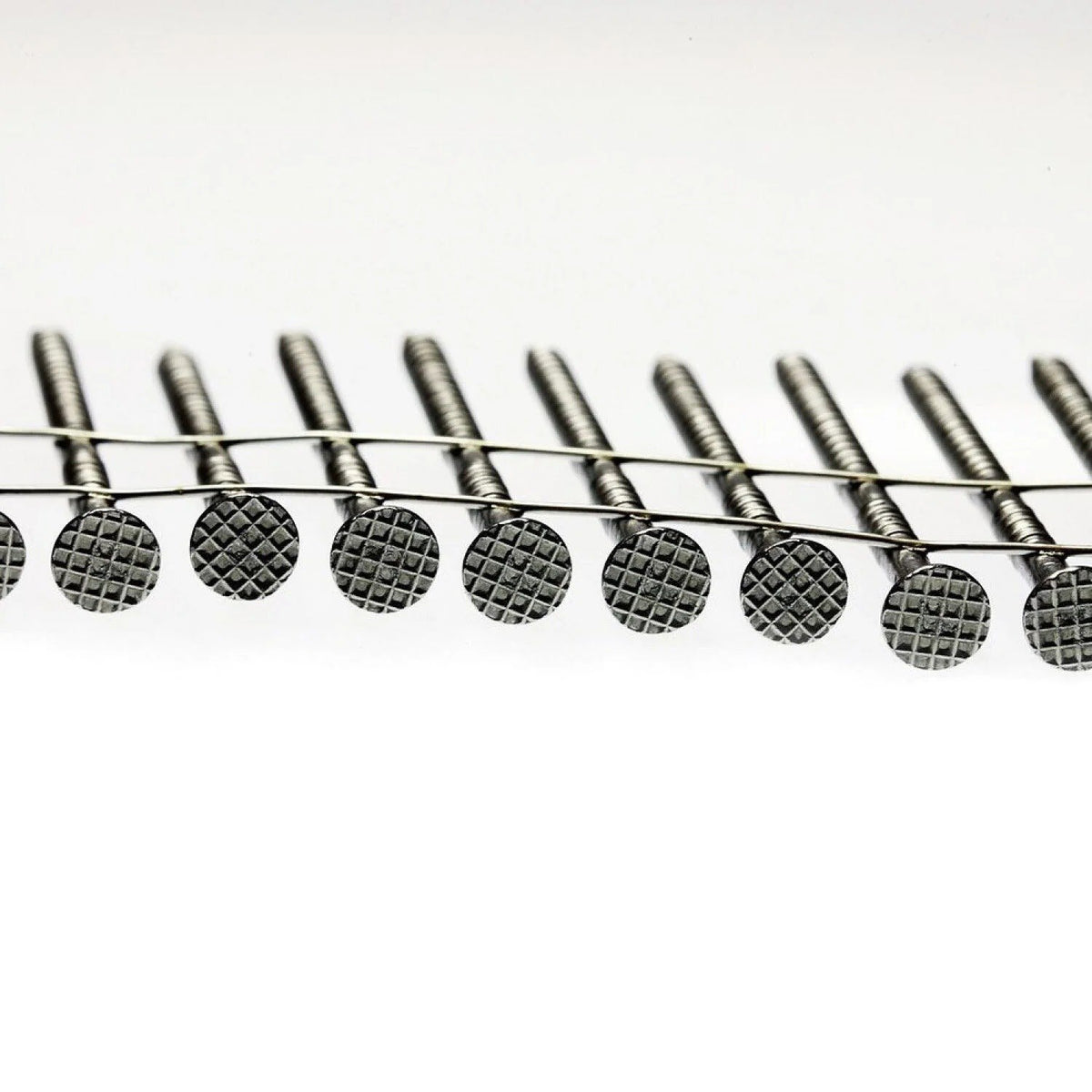 Simpson Strong-Tie S12A300PNJ (3 in. x 0.099 in.) 15 Degree Wire Coil Full Round Head Ring-Shank Decking/Framing Nail (1800 Pack) - 2