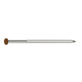 Simpson Strong-Tie S16SNDB5 (3-1/2" x .120") 11ga Stainless Steel Painted Siding Nail , Dark Brown (5 lb. Tub)