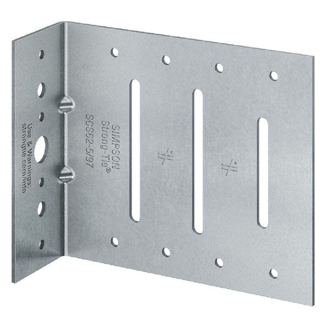 Simpson SCS62-5/68-KT25 Strong-Tie Seismic Bypass Framing Slide Clip Kit with Screws, 14-Gauge, 2x6x5 (25 Pack)