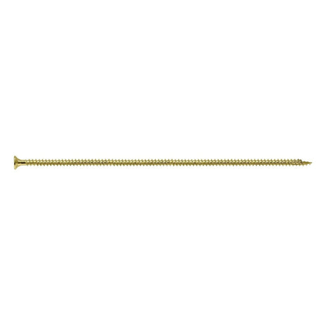 Simpson Strong-Tie SDCF221334-R50 Strong-Drive (0.590" x 13-3/4") T40 Yellow Zinc Timber-CF Screw (50 Pack)
