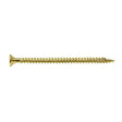 Simpson Strong-Tie SDCF22512-R50 Strong-Drive (0.590" x 5-1/2") T40 Yellow Zinc Timber-CF Screw, Flat Head w/ Nibs (50 Pack)