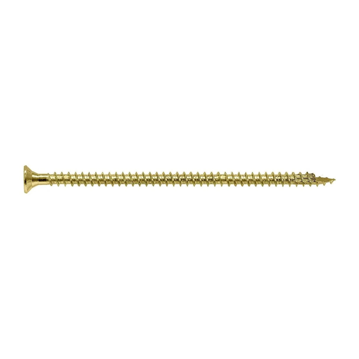 Simpson Strong-Tie SDCF22700-R50 Strong-Drive (0.590" x 7") T40 Yellow Zinc Timber-CF Screw, Flat Head w/ Nibs (50 Pack)