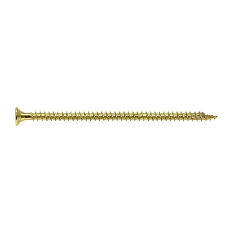 Simpson Strong-Tie SDCF22700-R50 Strong-Drive (0.590" x 7") T40 Yellow Zinc Timber-CF Screw, Flat Head w/ Nibs (50 Pack)