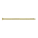 Simpson Strong-Tie SDCF22858-R50 Strong-Drive (0.590" x 8-5/8") T40 Yellow Zinc Timber-CF Screw, Flat Head w/ Nibs (50 Pack)