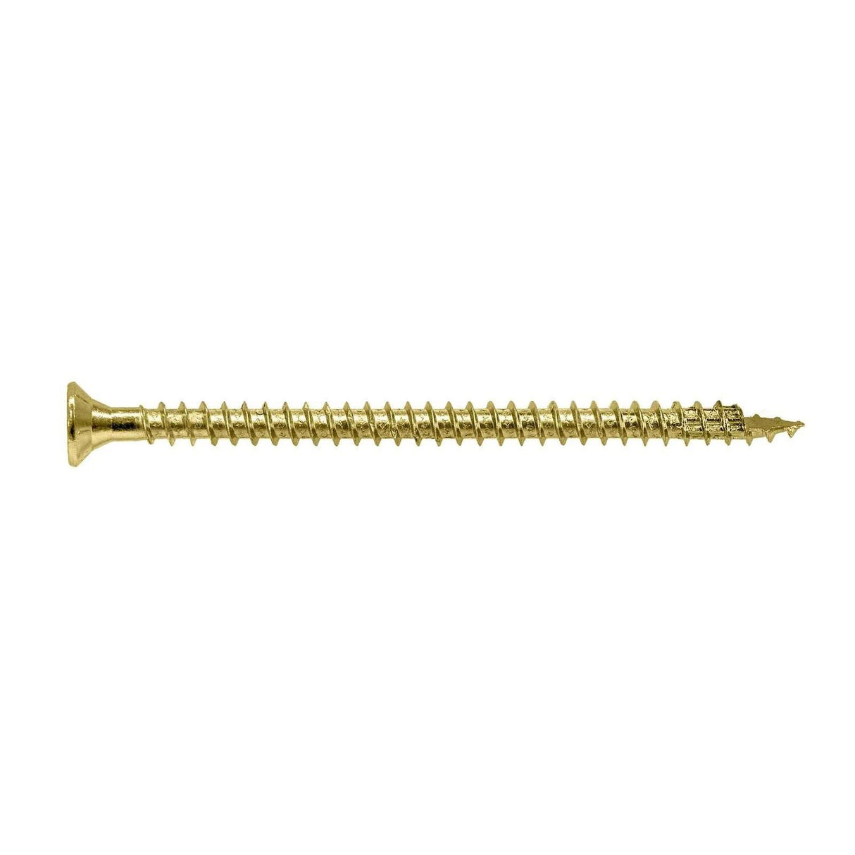 Simpson Strong-Tie SDCF27778-R30 Strong-Drive (0.725" x 7-7/8") T50 Yellow Zinc Timber-CF Screw, Flat Head w/ Nibs (30 Pack)