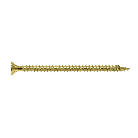 Simpson Strong-Tie SDCF27778-R30 Strong-Drive (0.725" x 7-7/8") T50 Yellow Zinc Timber-CF Screw, Flat Head w/ Nibs (30 Pack)