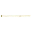Simpson Strong-Tie SDCP22912-R50 Strong-Drive (0.225" x 9-1/2") T40 Yellow Zinc SDCFC Timber-CFC Screw, Flat Head w/ Nibs (50 Pack)