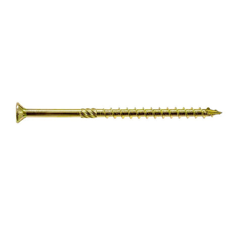 Simpson  Strong-Tie SDCP271212 Strong-Drive (0.275" x 12-1/2") T40 Yellow Zinc SDCFC Timber-CFC Screw, Flat Head w/ Nibs (150 Pack)