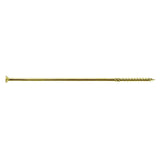 Simpson Strong-Tie SDCP271400-R25 Strong-Drive (0.275" x 14") T40 Yellow Zinc SDCFC Timber-CFC Screw, Flat Head w/ Nibs (25 Pack)