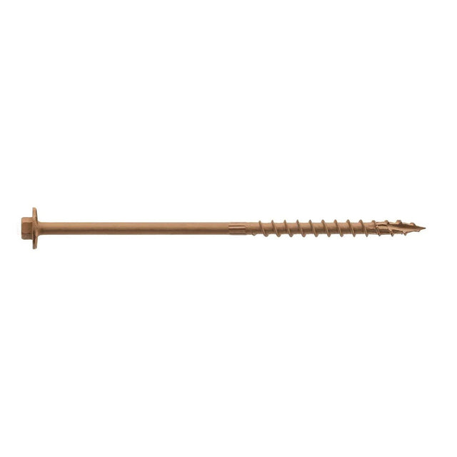 Simpson Strong-Tie SDWH19600DB-RP1 Strong-Drive (0.195" x 6" x 5/16" Hex) SDWH Timber-Hex Screw, Double-Barrier Coating