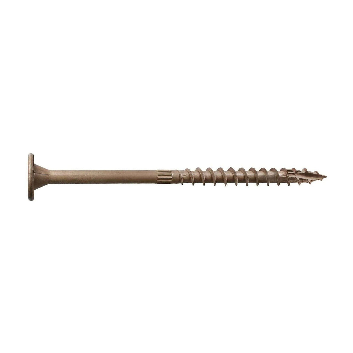 Simpson Strong-Tie SDWS22500DB-R12 Strong-Drive (0.220" x 5") T40 SDWS Timber Screw (Exterior Grade) Tan (12 Pack)