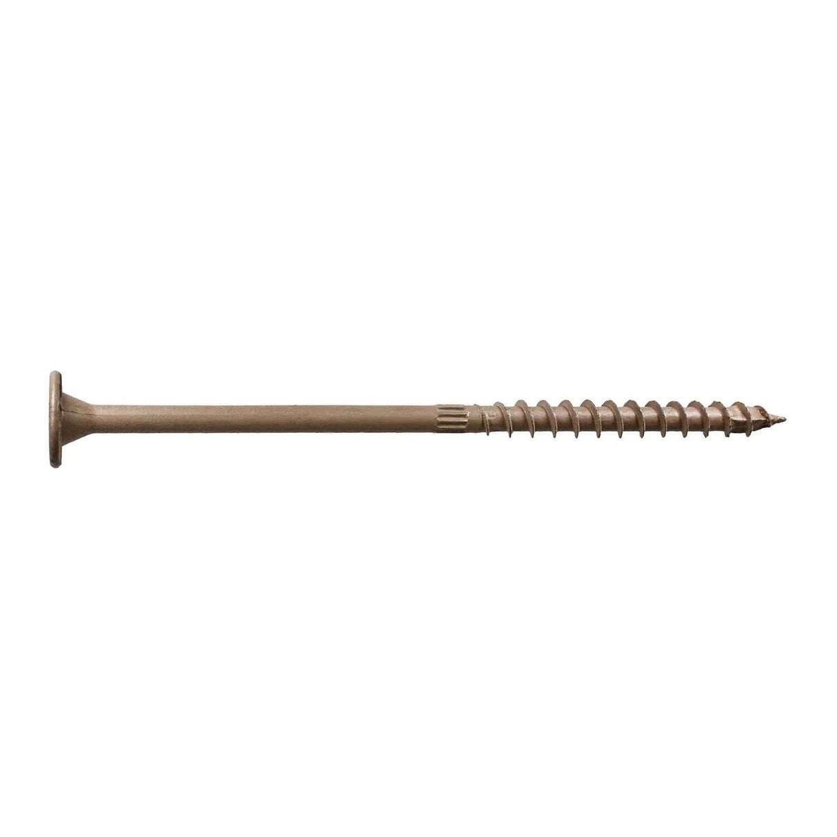 Simpson SDWS22600DBMB Strong-Tie Exterior Timber Screw 0.220" x 6" T40 Tan for Wood-to-Wood Structural Connections (250 Pack)