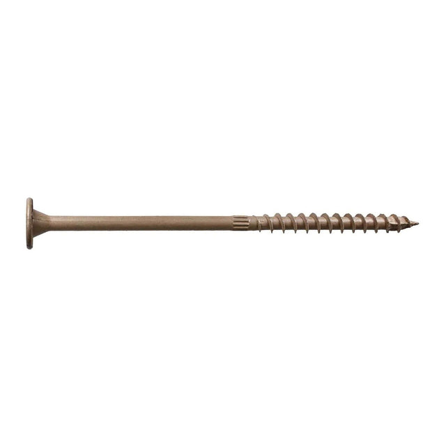 Simpson SDWS22600DBMB Strong-Tie Exterior Timber Screw 0.220" x 6" T40 Tan for Wood-to-Wood Structural Connections (250 Pack)