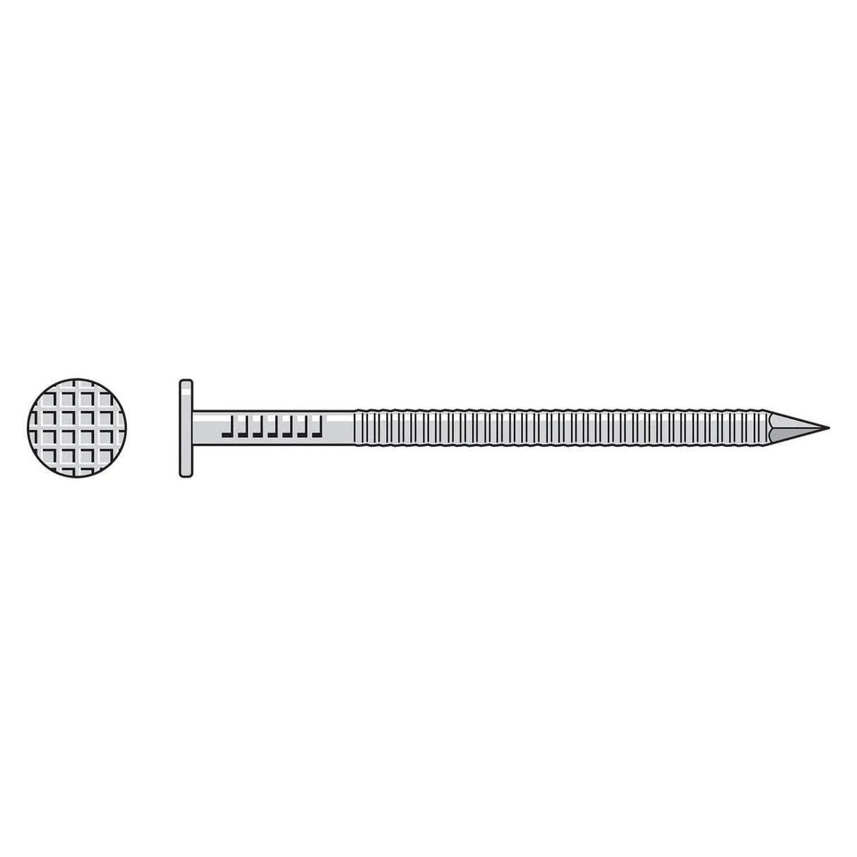 Simpson Strong-Tie SP5SND1 (1-3/4" x 0.092") Stainless Steel Wood Siding Nail  (1 lb. Tub)