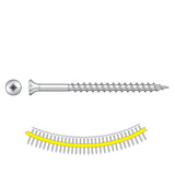 Simpson Strong-Tie SS3DSC3BS316 (#10 x 3") Bugle-Head Wood Screw #3 Square Drive, Type 316 (1000 Pack)