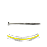 Simpson Strong-Tie SSDWP212S316 Deck-Drive (#10 x 2-1/2") DWP Collated Wood SS Screw - Type 305 (1500 Pack)