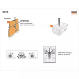 Simpson SSTB24 Strong-Tie Anchor Bolt for Concrete Applications - 3