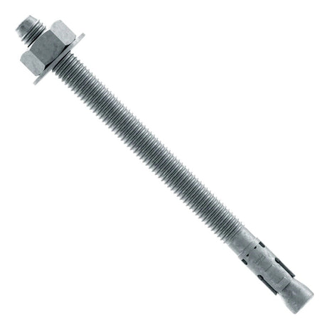 Simpson Strong-Tie STB2-50100MGF20 Strong Bolt (1/2" x 10") Mechanically Galvanized Wedge Anchor, Fully Assembled (20 Pack)