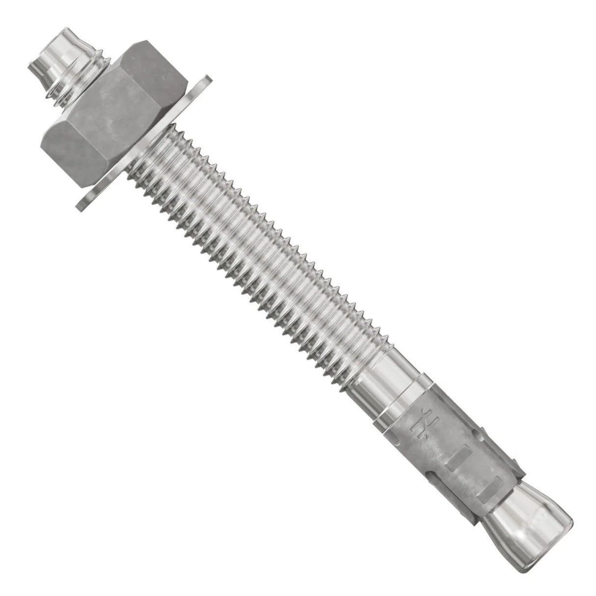 Simpson Strong-Tie STB2-50434S4F25 Strong Bolt (1/2" x 4-3/4") Stainless-Steel Wedge Anchor - Fully Assembled (25 Pack)