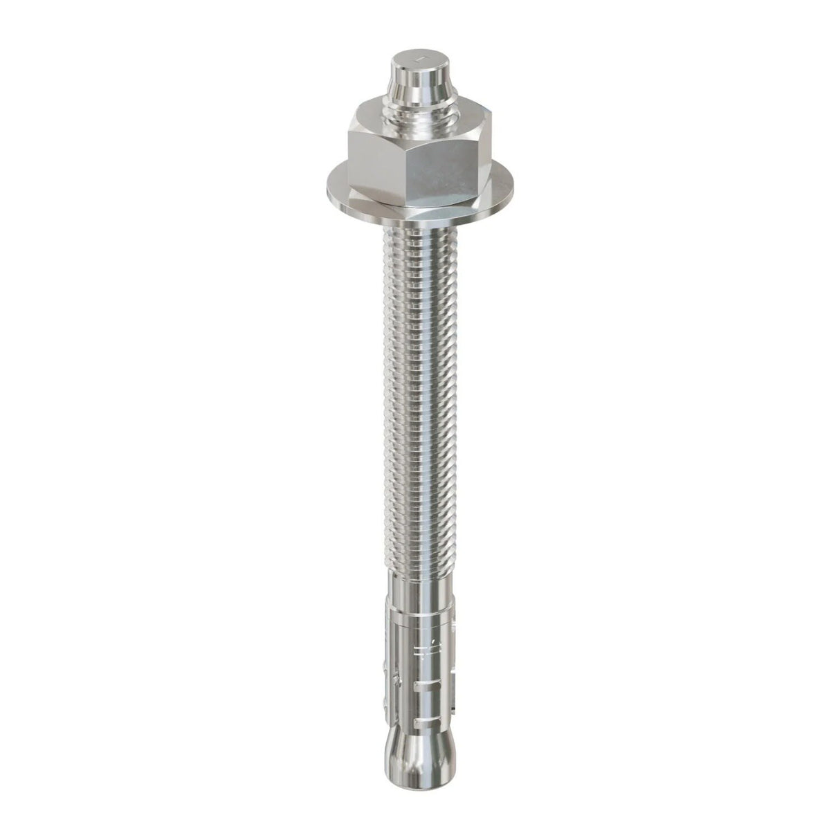 Simpson Strong-Tie STB2-50512S4F25 (1/2" x 5-1/2") Strong-Bolt 2 Wedge Anchor Type 304 Stainless-Steel for Concrete Applications (25 Pack) - 2