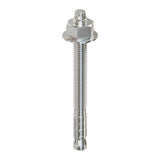 Simpson Strong-Tie STB2-50512S4F25 (1/2" x 5-1/2") Strong-Bolt 2 Wedge Anchor Type 304 Stainless-Steel for Concrete Applications (25 Pack) - 2