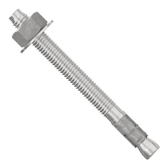 Simpson Strong-Tie STB2-50512S6F25 Strong Bolt (1/2" x 5-1/2") Stainless-Steel Wedge Anchor - Fully Assembled (25 Pack)