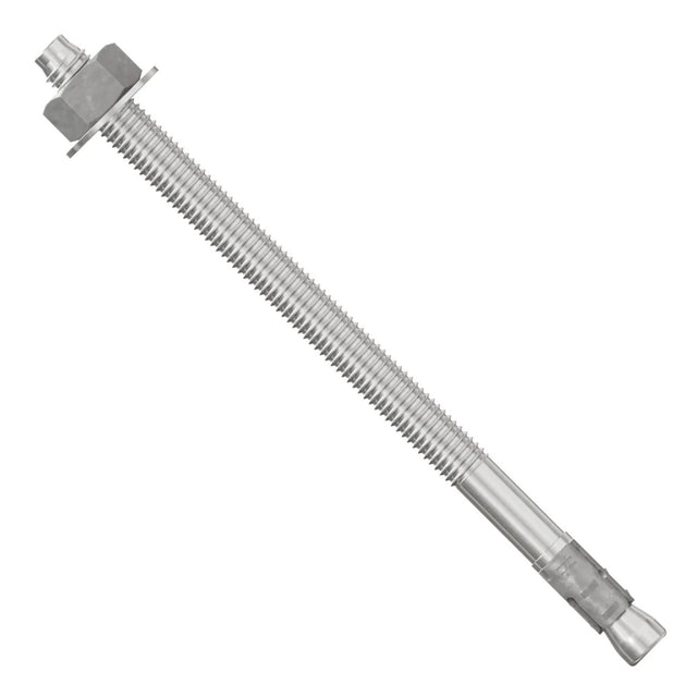 Simpson Strong-Tie STB2-50812S6F20 (1/2" x 8-1/2") Strong-Bolt 2 Type 316 Stainless-Steel Wedge Anchor, Fully Assembled (20 Pack)