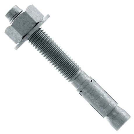 Simpson Strong-Tie STB2-62500MGF20 Strong Bolt (5/8" x 5") Mechanically Galvanized Wedge Anchor (20 Pack)