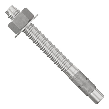 Simpson Strong-Tie STB2-62600S6F20 Strong Bolt (5/8" x 6") Type 316 Stainless-Steel Wedge Anchor - Fully Assembled (20 Pack)