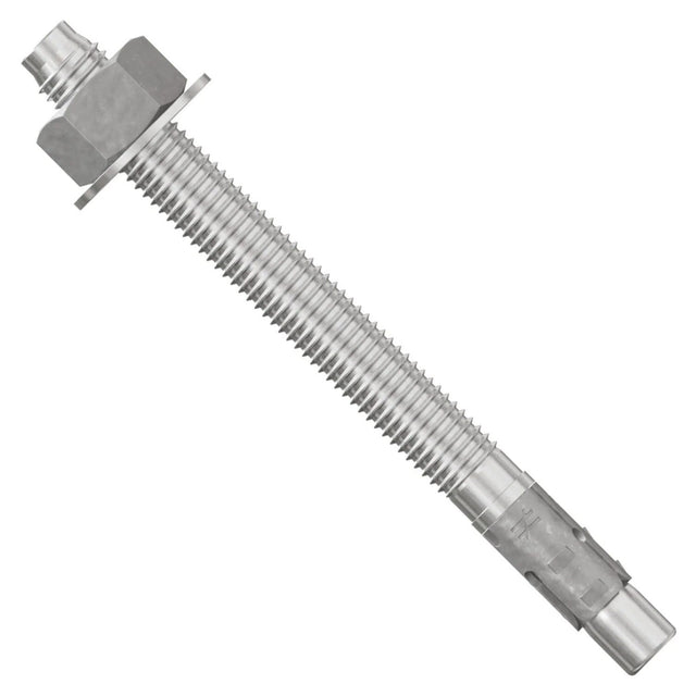 Simpson Strong-Tie STB2-62700S6F20 Strong Bolt (5/8" x 7") 2 Wedge Anchor - Type 316 Fully Assembled (20 Pack)