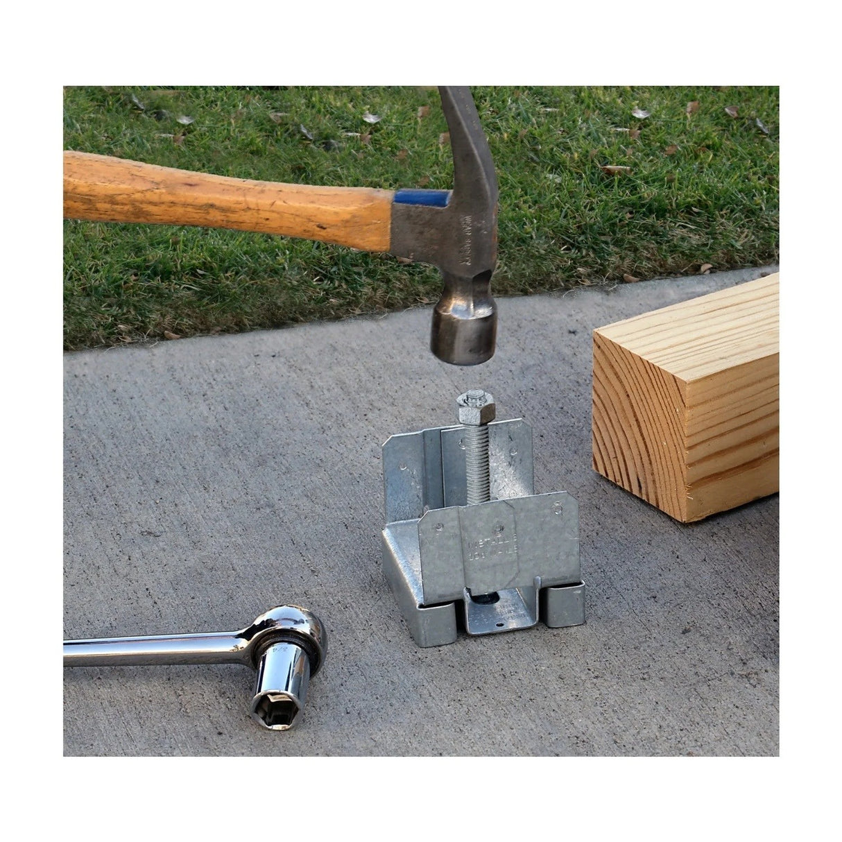 Simpson Strong-Tie STB2-75700MGF10 Strong Bolt (3/4" x 7") Mechanically Galvanized Wedge Anchor, Fully Assembled (10 Pack) - 2