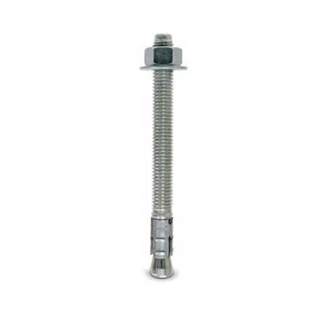 Simpson Strong-Tie STB2-75700S4F10 Strong-Bolt (3/4" x 7") Type 304 Stainless-Steel Wedge Anchor, Fully Assembled (10 Pack)