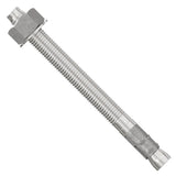 Simpson Strong-Tie STB2-75812S4F8 Strong-Bolt (3/4" x 8-1/2") Wedge Anchor, Type 304 Fully Assembled (8 Pack)