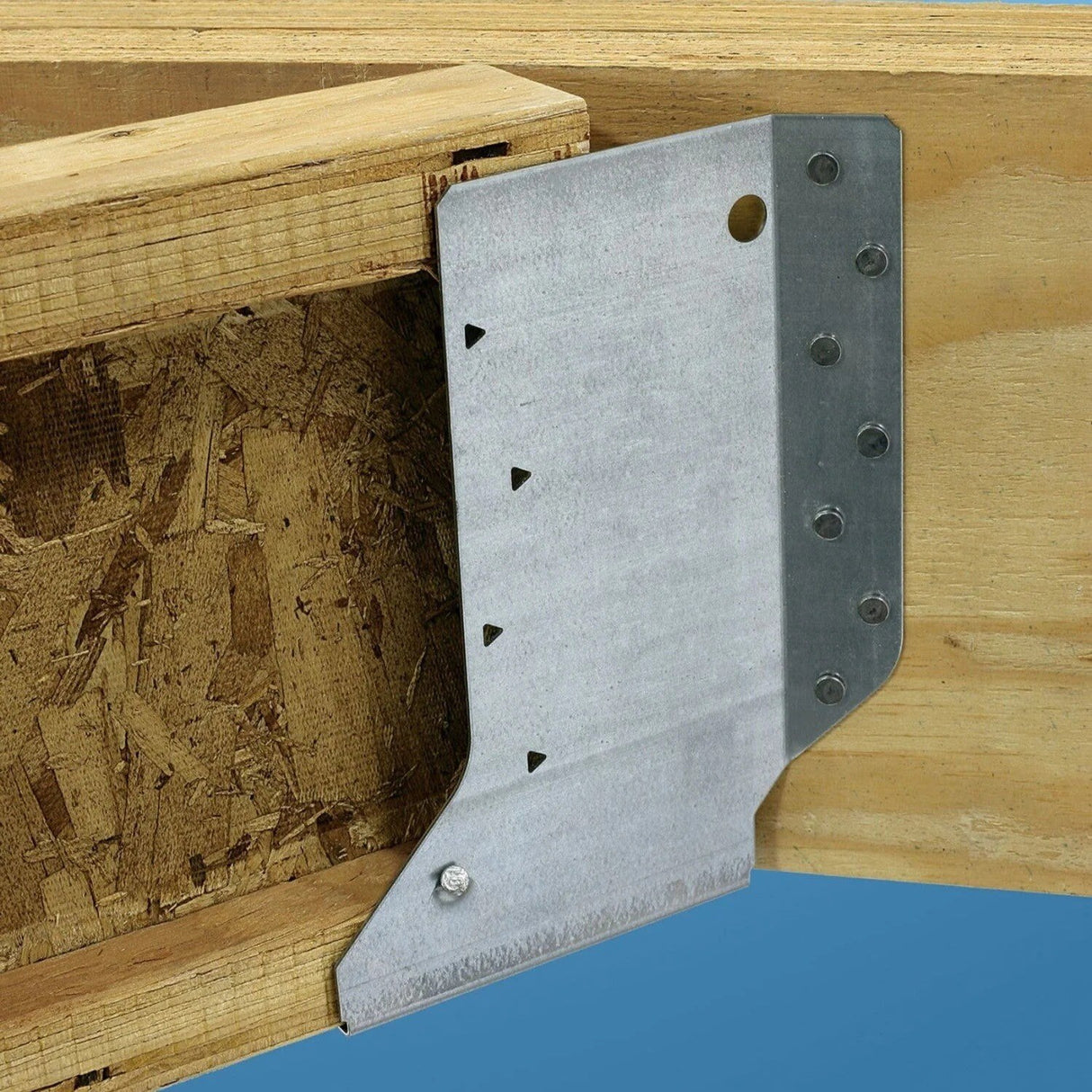 Simpson Strong-Tie SUL5.12/11 (5" x 11-7/8") Galvanized Left-Skewed U-Shaped Hanger - 3