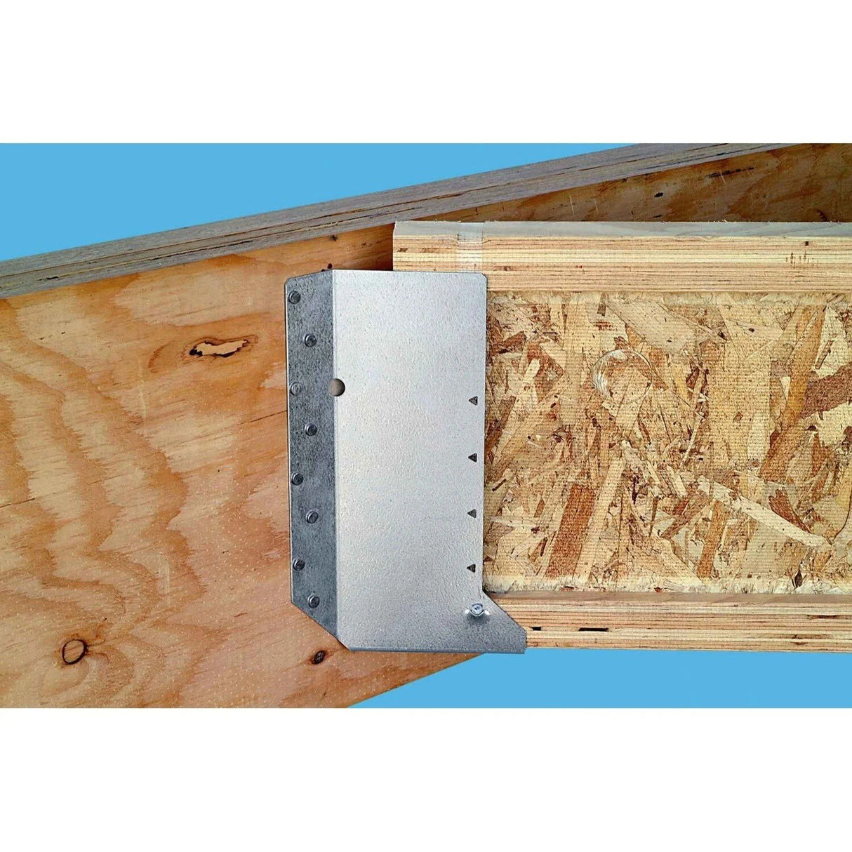 Simpson Strong-Tie SUR2.37/9 (2-1/4 to 2-5/16" x 9-1/2") Galvanized Right-Skewed U-Shaped Hanger - 2