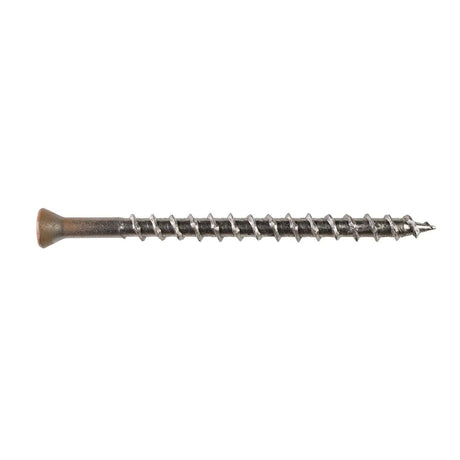 Simpson Strong-Tie T07300WCI Deck-Drive (#7 x 3") T-15 DWP Wood SS Screw, Trim Head, Type 31, Tan (1750 Pack)