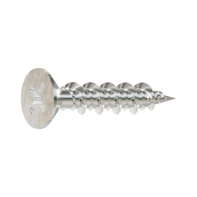 Simpson Strong-Tie T08J150FXM (#8 x 1-1/2") Marine Screw, Flat Head Phillips Drive - Type 316 (1000 Pack)